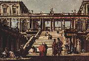 Capriccio, Palasttreppe, Bernardo Bellotto